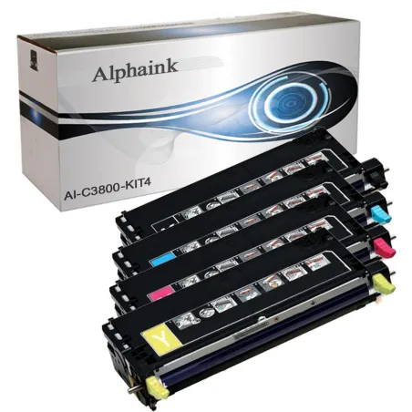Toner compatibile per EPSON C3800KIT4 | Alphaink - Qualità e Risparmio