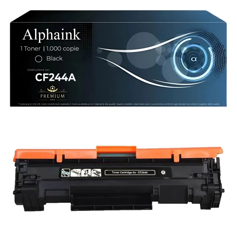Toner CF244A 44A Compatibile per HP Nero | Alphaink