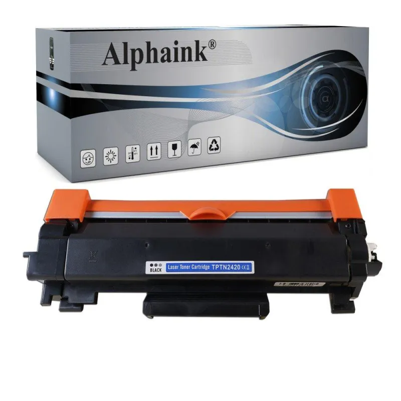 Toner compatibile per BROTHER TN2420NOCHIP | Alphaink - Qualità e Risparmio