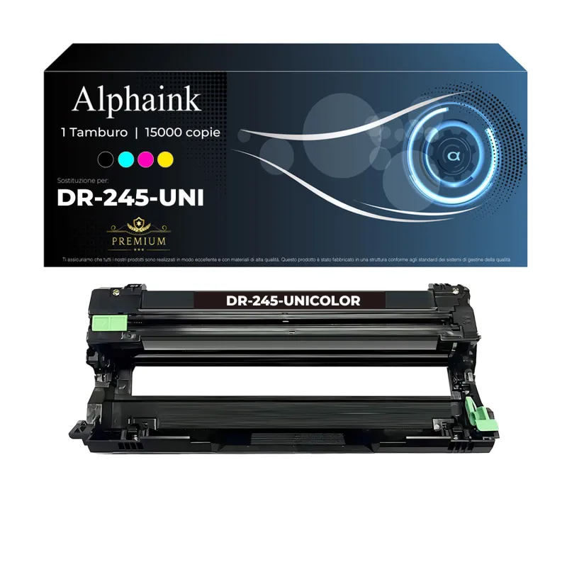 Compra Tamburo Brother DR245-Y Giallo Alphaink