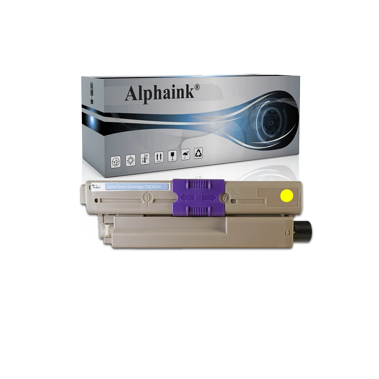 Toner compatibile per OKI SYSTEM C332HY | Alphaink - Qualità e Risparmio