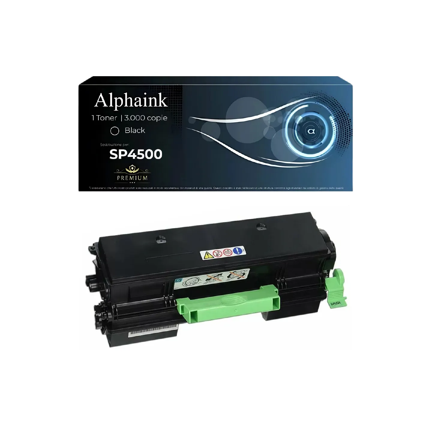 Toner compatibile per RICOH SP4500 | Alphaink - Qualità e Risparmio