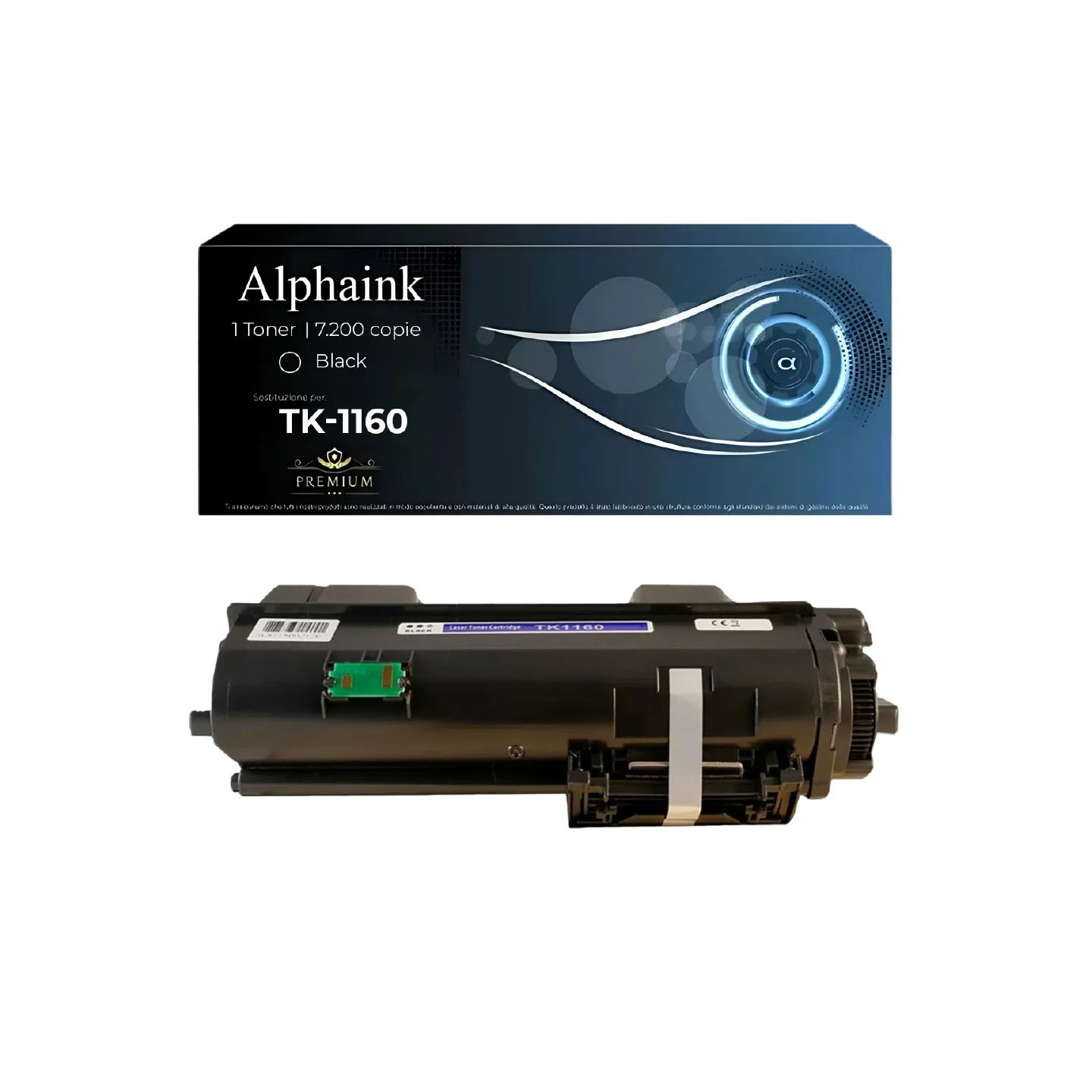 Toner compatibile per KYOCERA TK1160 | Alphaink - Qualità e Risparmio