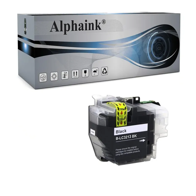 Acquista Cartuccia Brother LC-3213BK Nero Alphaink