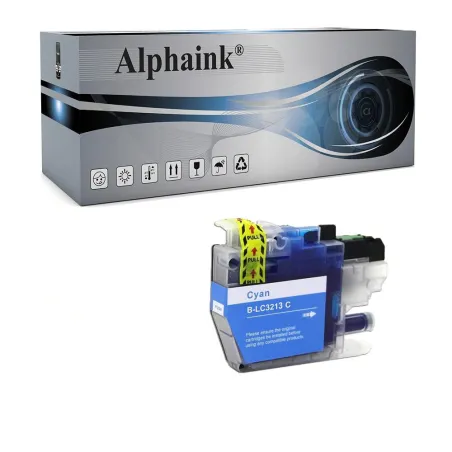 Vendita Cartuccia Brother LC-3213C Ciano Alphaink