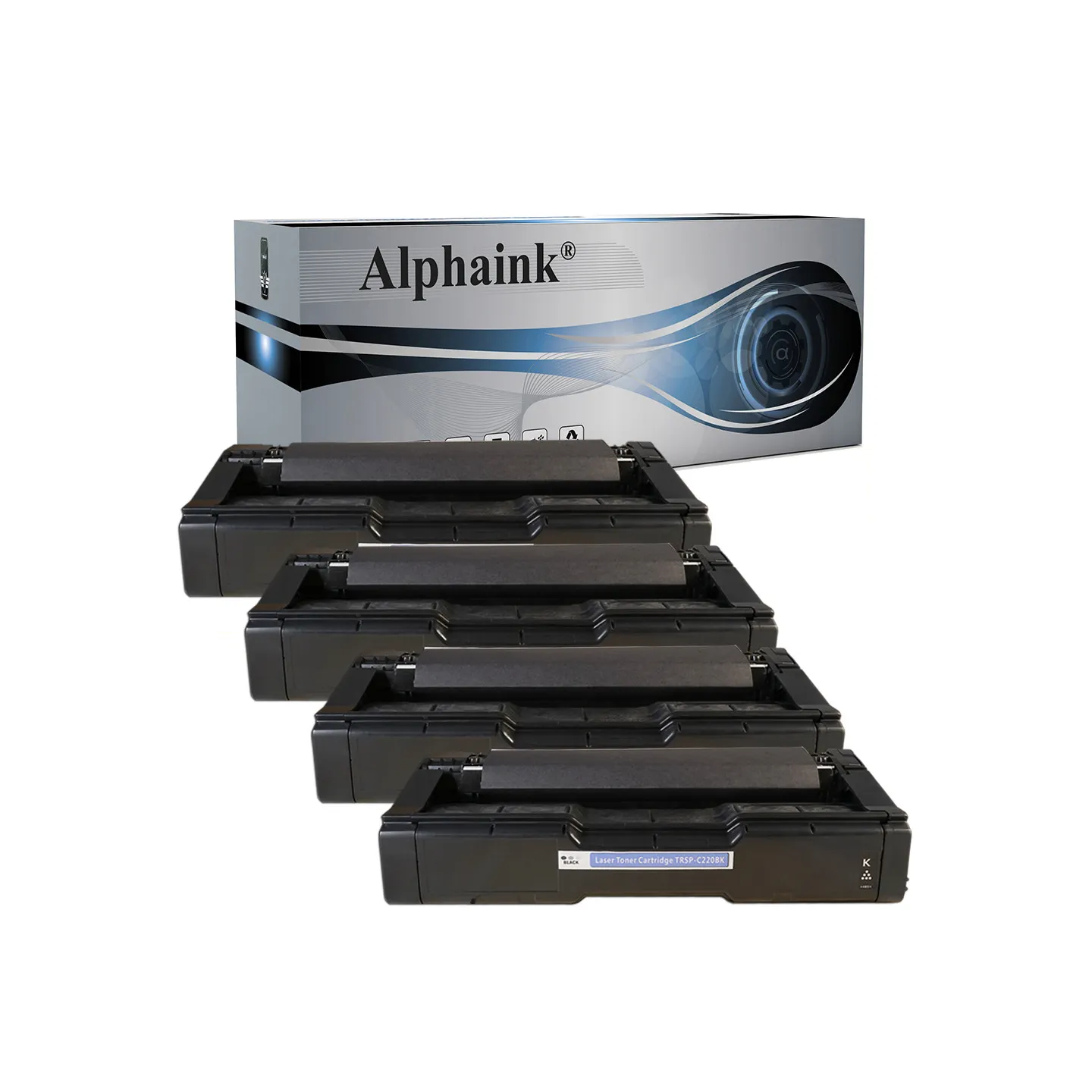 Toner rigenerato da originale RICOH RSPC220KIT4 | Alphaink - Qualità e Risparmio