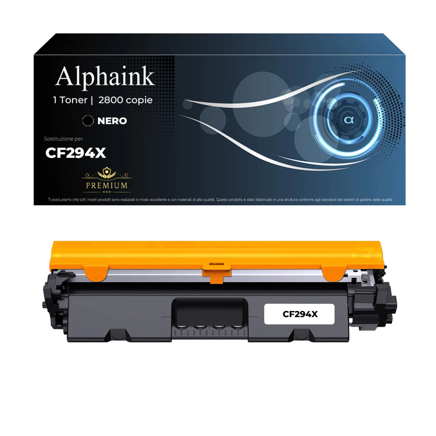 Toner CF294X / 94X Nero Compatibile per HP | Alphaink