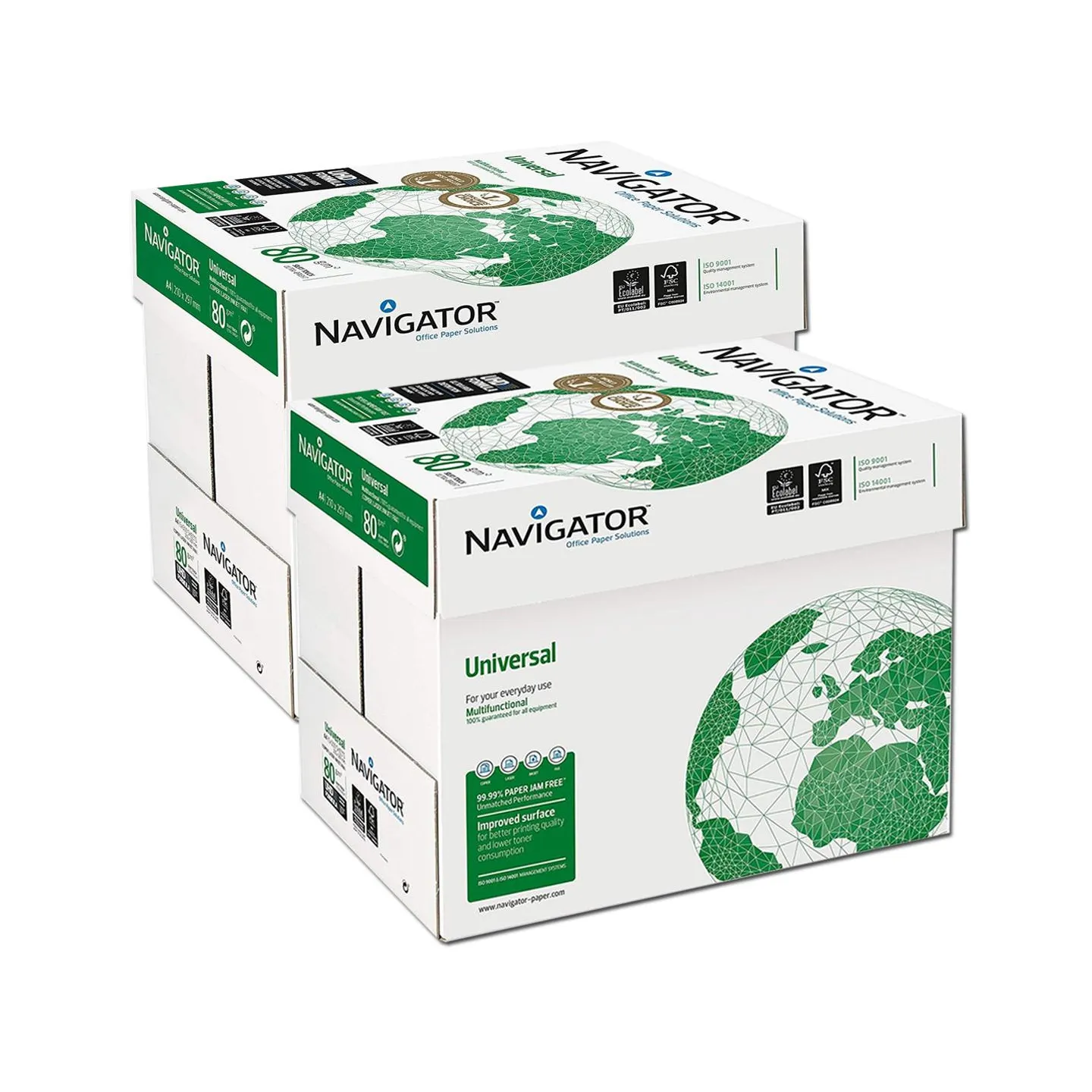 Carta A4 Navigator Universal 80gr - Pacco da 10 risme