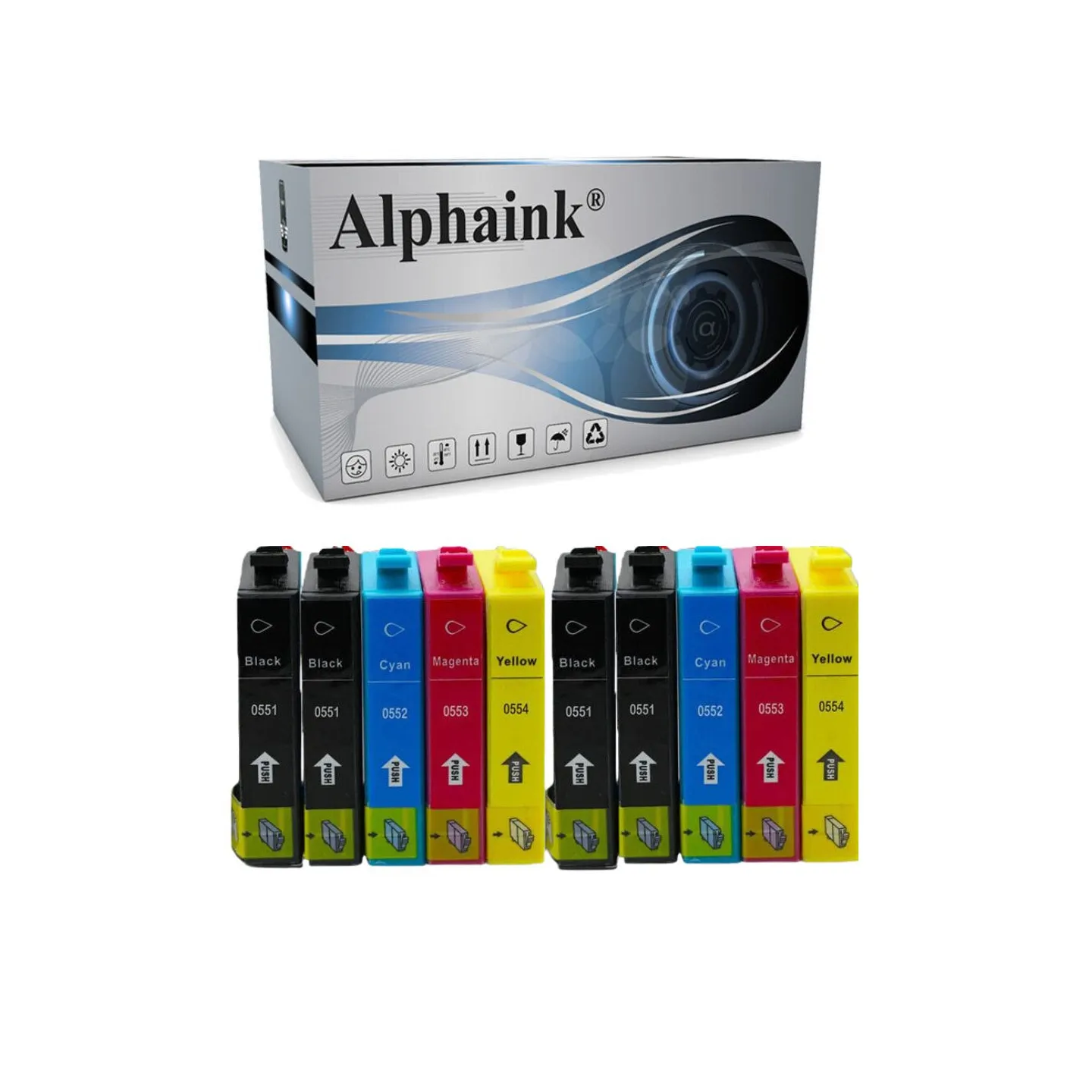 Cartucce Compatibili per EPSON T0555KIT10 | Alphaink - Qualità e Risparmio