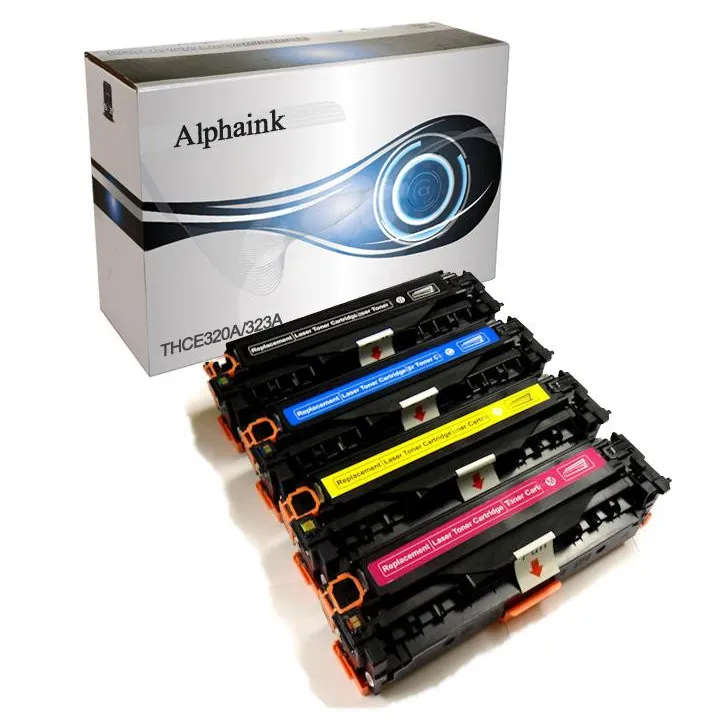 Toner compatibile per HP  CE320AKIT4 | Alphaink - Qualità e Risparmio