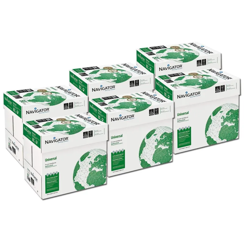 Carta A4 Navigator Universal 80 gr - Pacco da 30 risme