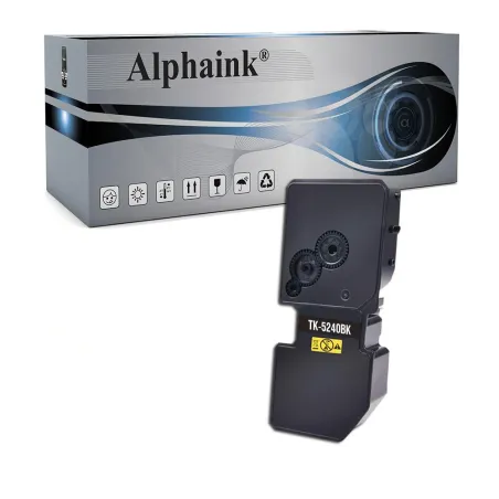 Toner compatibile per KYOCERA TK5240BK | Alphaink - Qualità e Risparmio