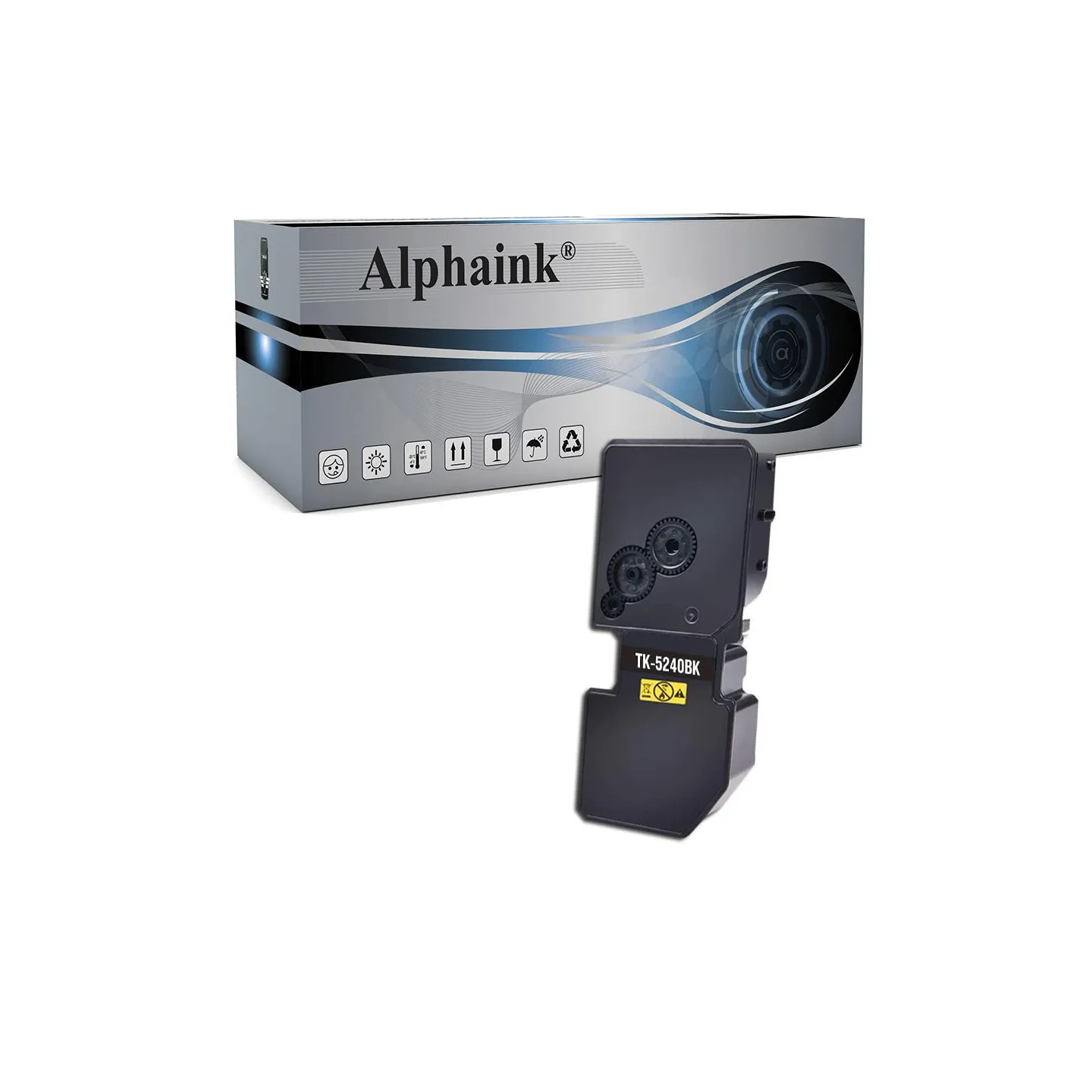 Toner compatibile per KYOCERA TK5240BK | Alphaink - Qualità e Risparmio