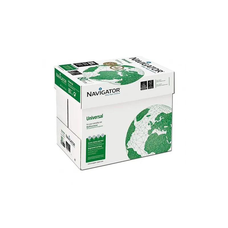 Carta A4 Navigator Universal 80 gr - Pacco da 5 Risme