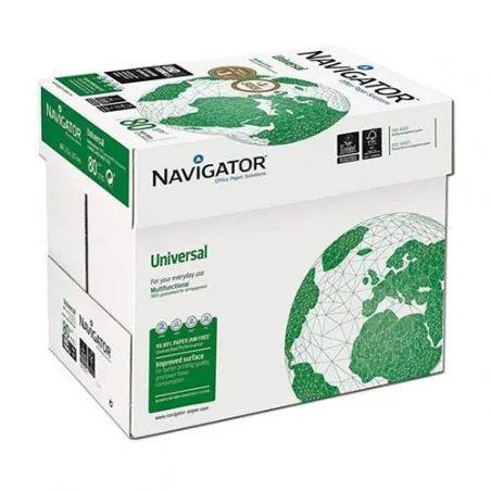 Carta A4 Navigator Universal 80 gr - Pacco da 5 Risme