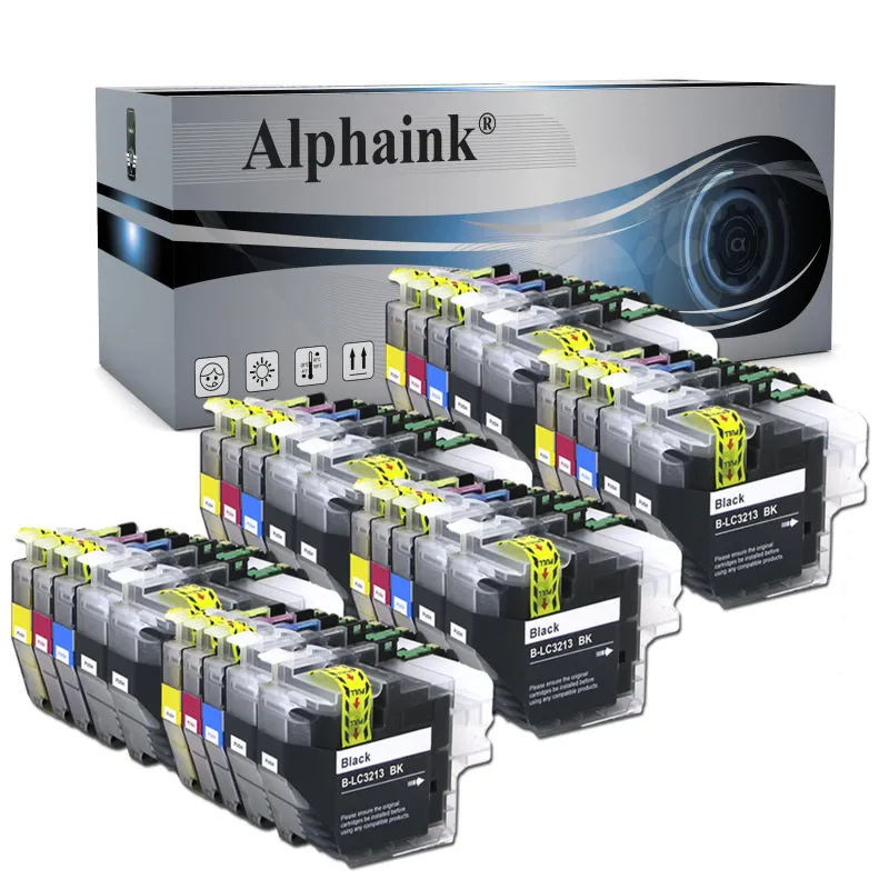 Acquista 30 Cartucce Brother LC-3213 Nero + Colore di Alphaink