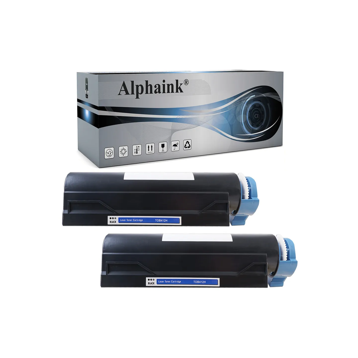 Toner compatibile per OKI SYSTEM B412KIT2 | Alphaink - Qualità e Risparmio