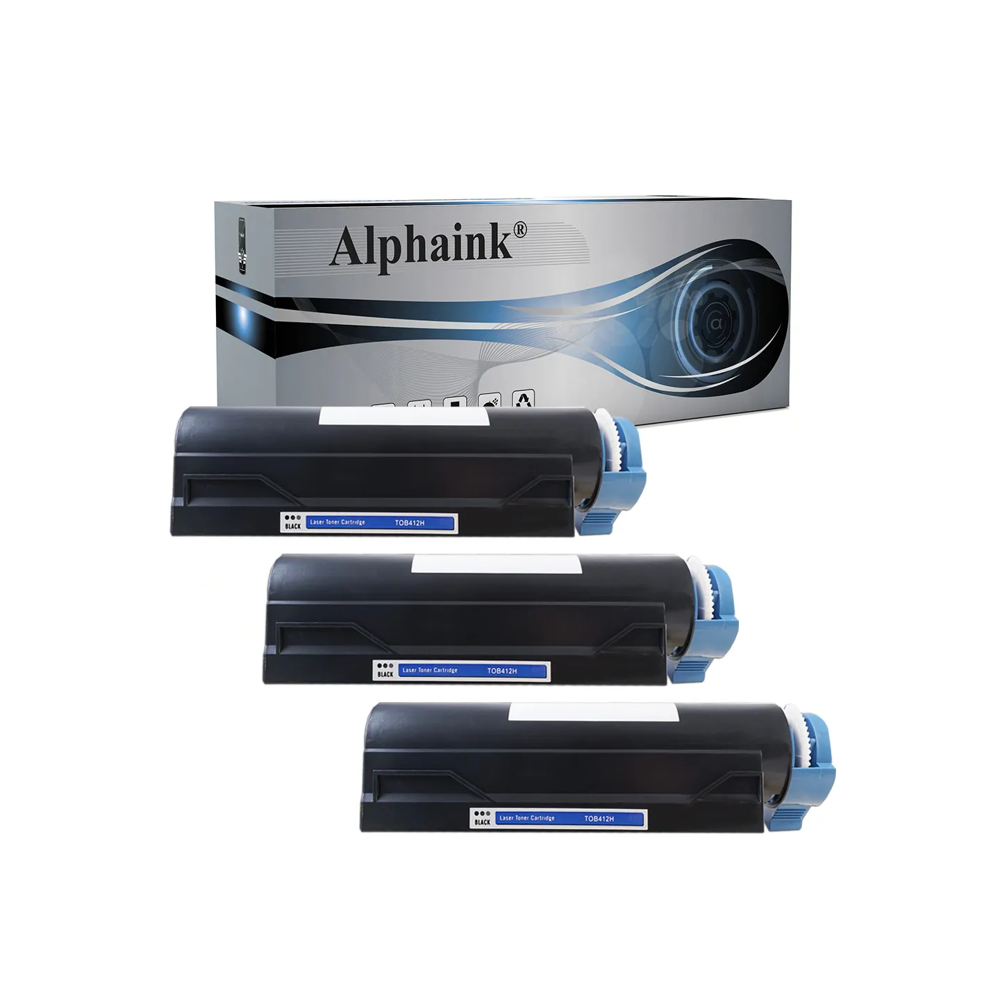 Toner compatibile per OKI SYSTEM B412KIT3 | Alphaink - Qualità e Risparmio