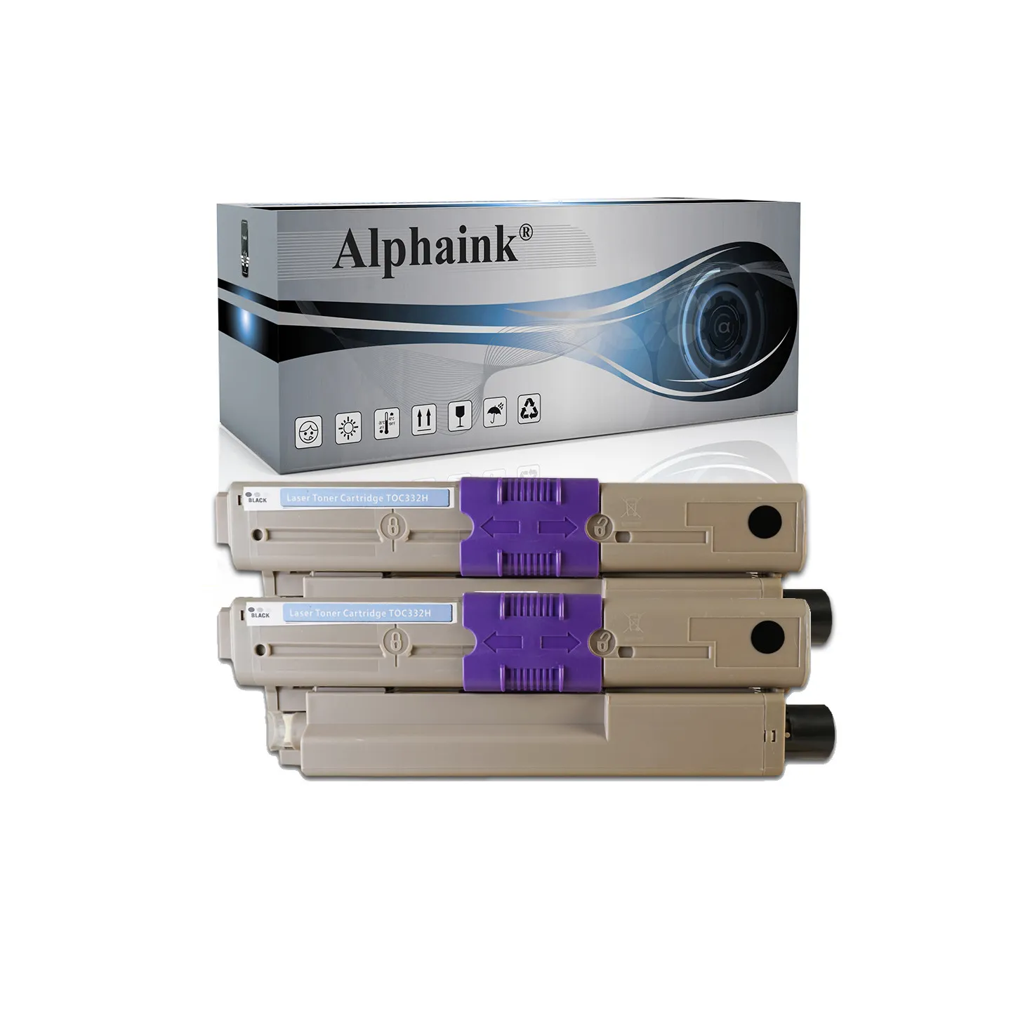 Toner compatibile per OKI SYSTEM C332HBKKIT2 | Alphaink - Qualità e Risparmio