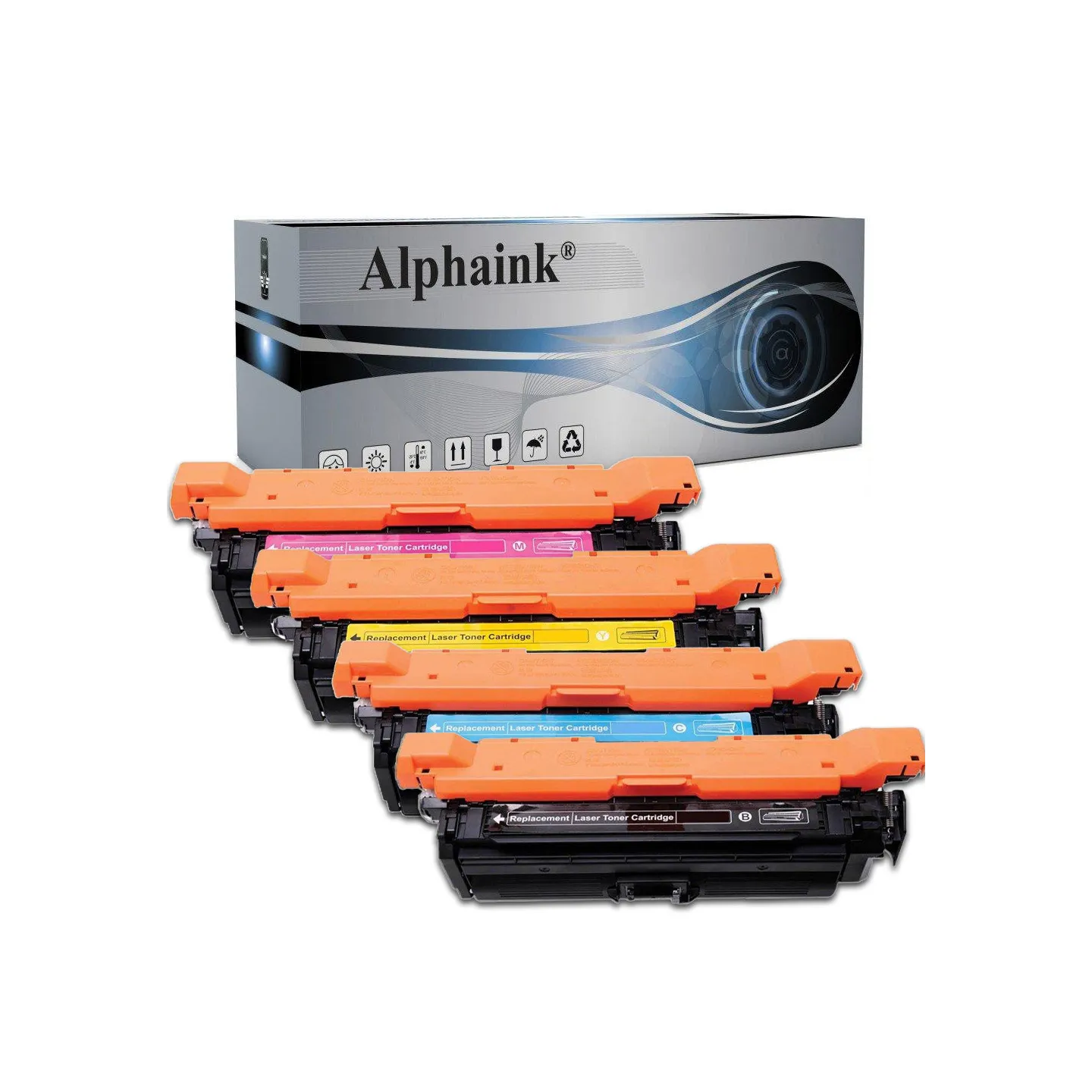Toner compatibile per HP  CE250X3AKIT4 | Alphaink - Qualità e Risparmio