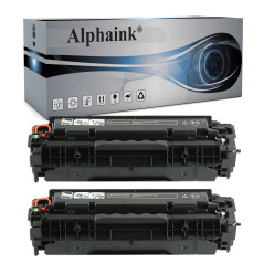  Vendita 2 Toner Canon CC530A-BK Nero rigenerato – Alphaink  