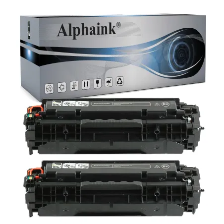 Toner rigenerato da originale CANON TRCC530ACE410XCF380XKIT2 | Alphaink - Qualità e Risparmio