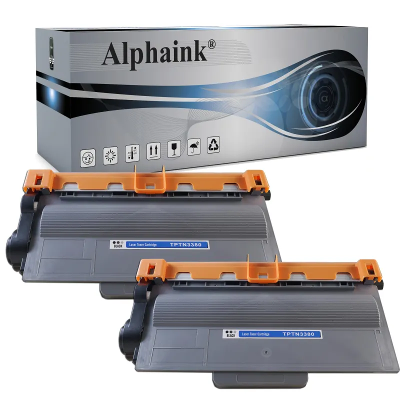Toner compatibile per BROTHER TN3380KIT2 | Alphaink - Qualità e Risparmio