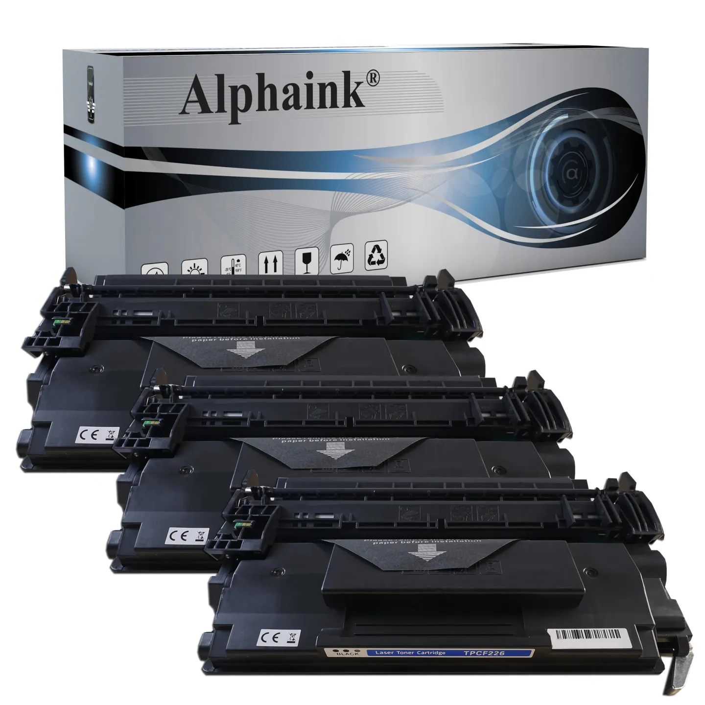 Toner compatibile per HP  CF226AKIT3 | Alphaink - Qualità e Risparmio