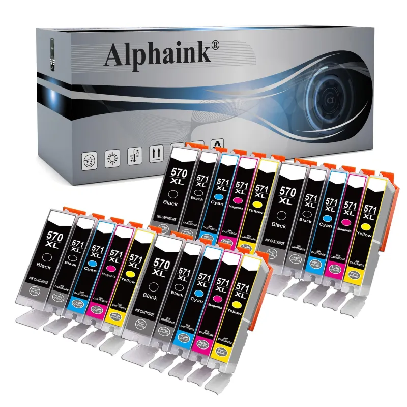 Cartucce Compatibili per CANON PGI570571CHIPKIT20 | Alphaink - Qualità e Risparmio