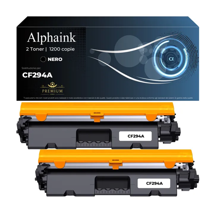 Toner compatibile per HP CF294AKIT2 | Alphaink - Qualità e Risparmio