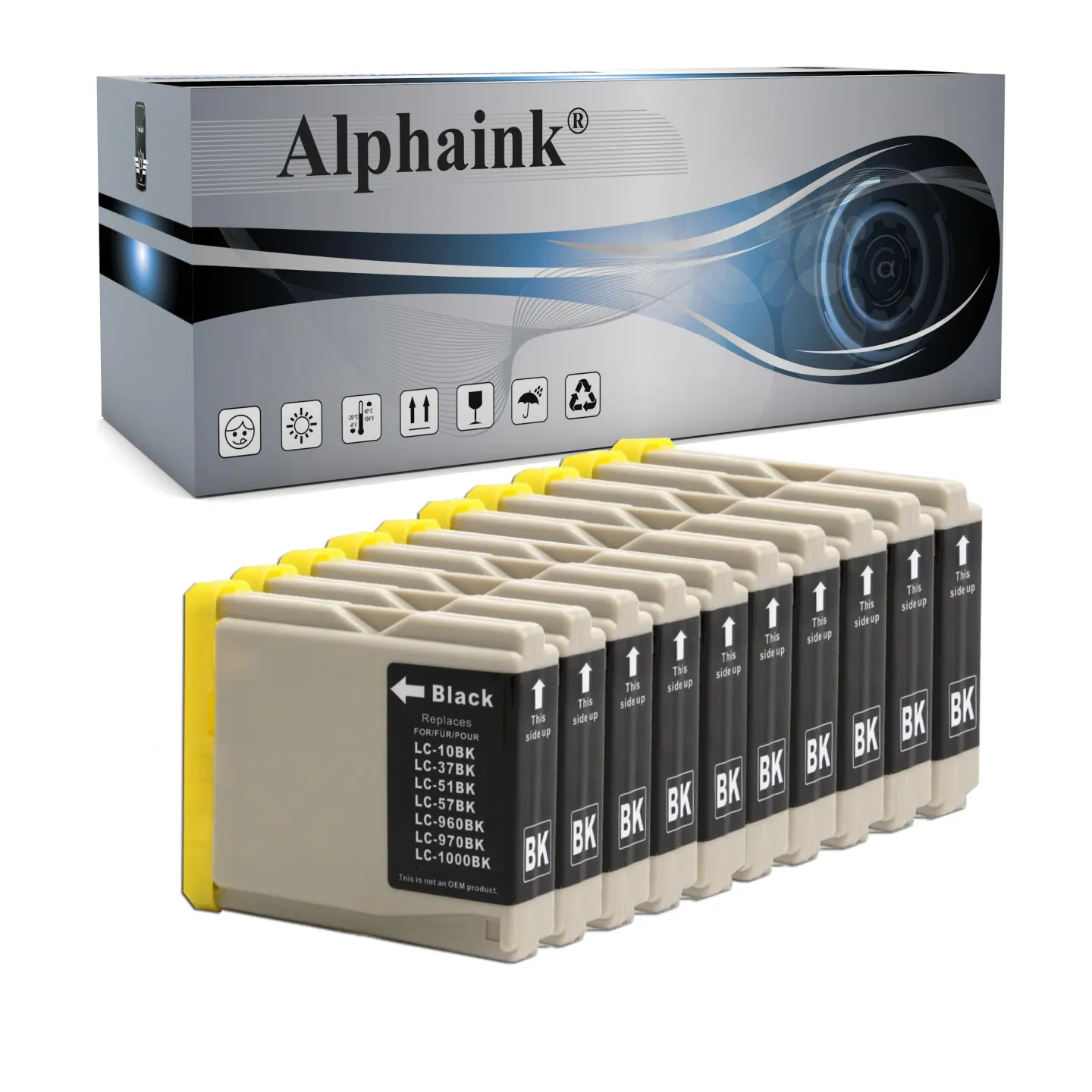 Cartuccia Brother LC-1000BK Nero compatibile al miglior prezzo - Alphaink