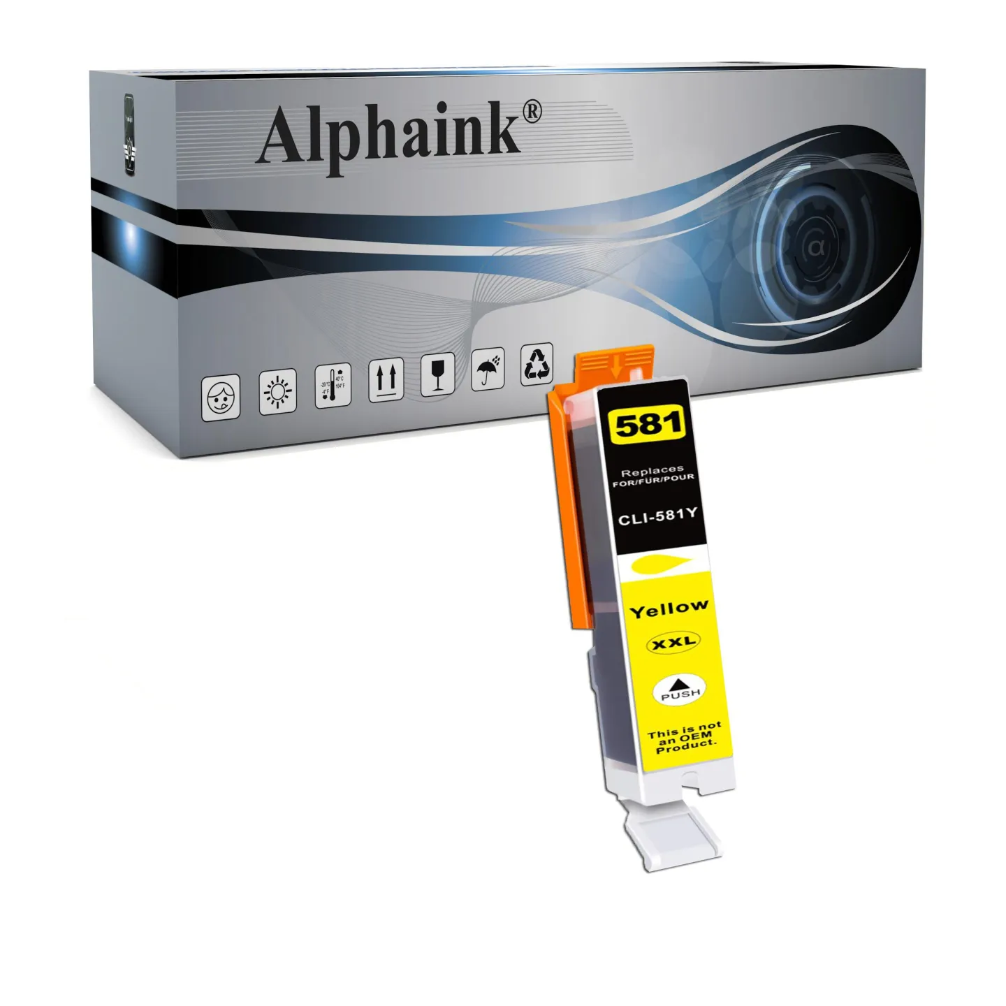 Cartucce Compatibili per CANON CLI581XXLY | Alphaink - Qualità e Risparmio