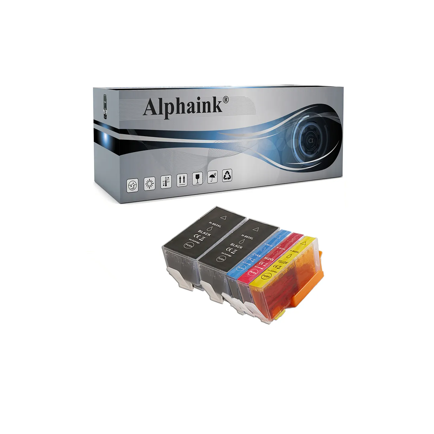 Cartucce Compatibili per HP  HP903XLKIT5 | Alphaink - Qualità e Risparmio