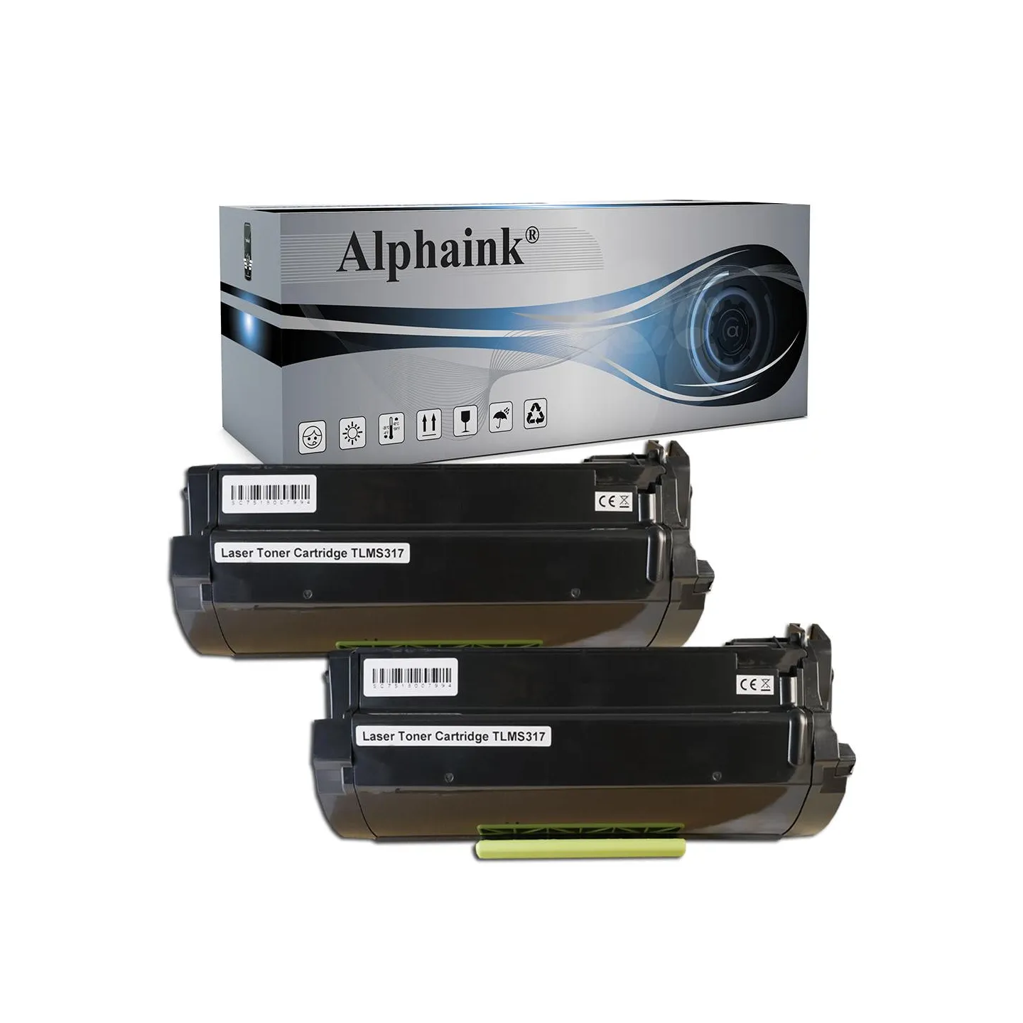 Toner compatibile per LEXMARK MS317KIT2 | Alphaink - Qualità e Risparmio