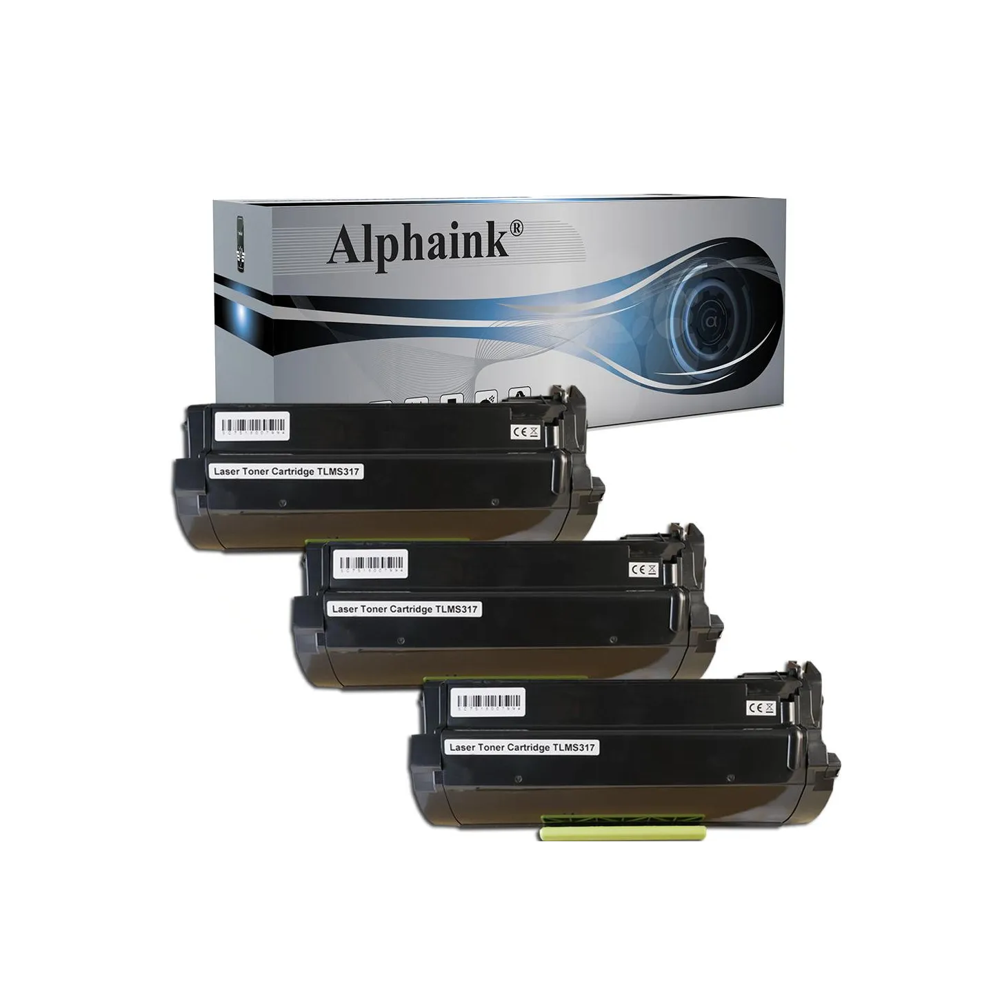 Toner compatibile per LEXMARK MS317KIT3 | Alphaink - Qualità e Risparmio