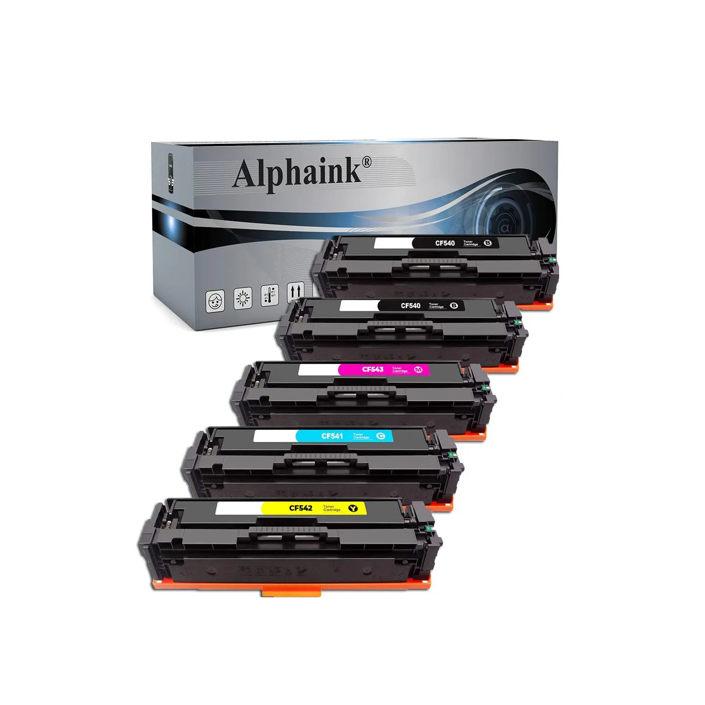 Toner compatibile per HP  BNDCF540AKIT5 | Alphaink - Qualità e Risparmio