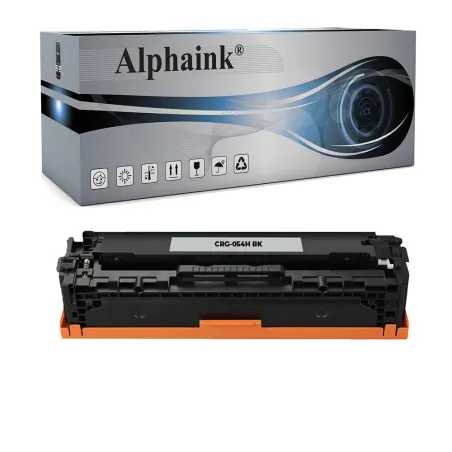Toner compatibile per CANON CRG054HBK | Alphaink - Qualità e Risparmio