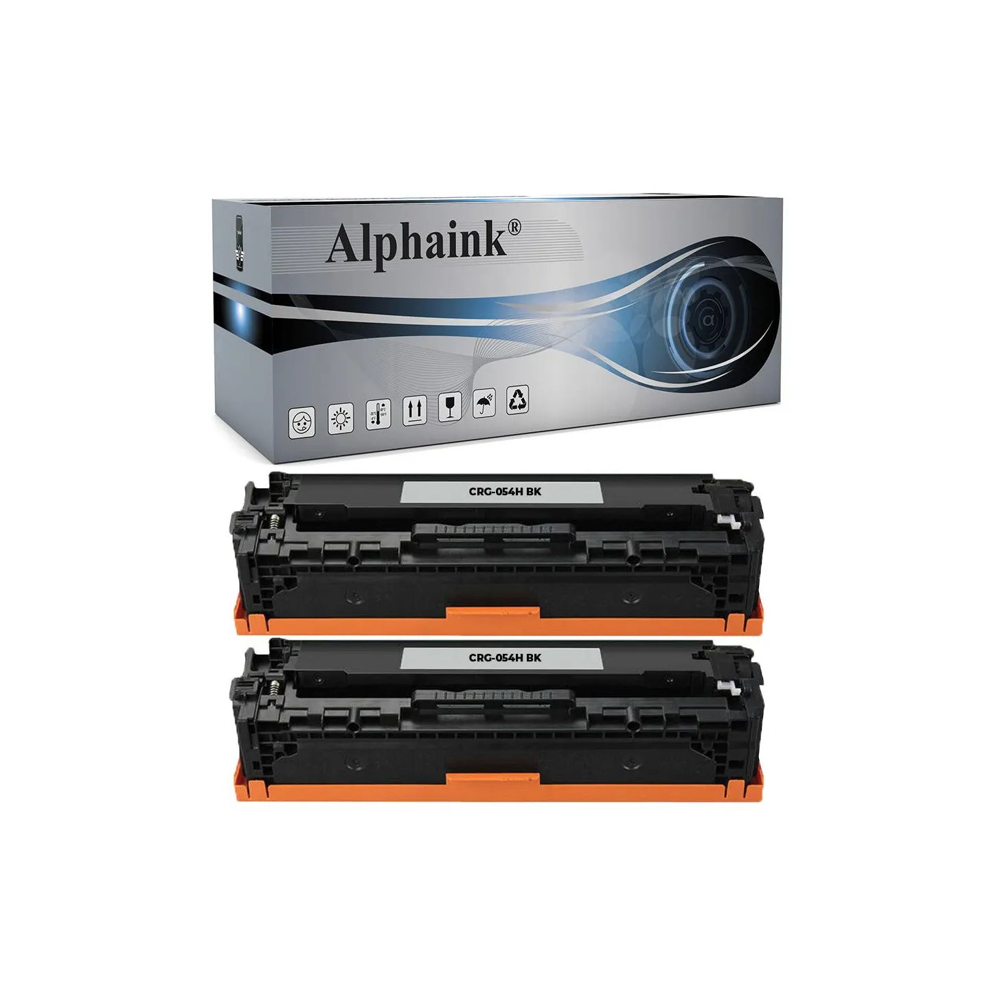 Toner compatibile per CANON CRG054HBKKIT2 | Alphaink - Qualità e Risparmio