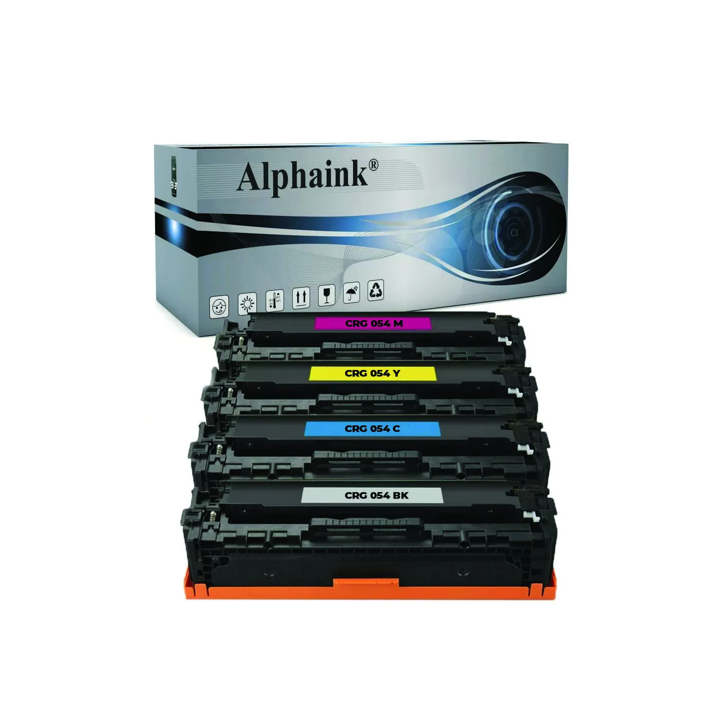 Toner compatibile per CANON CRG054HKIT4 | Alphaink - Qualità e Risparmio
