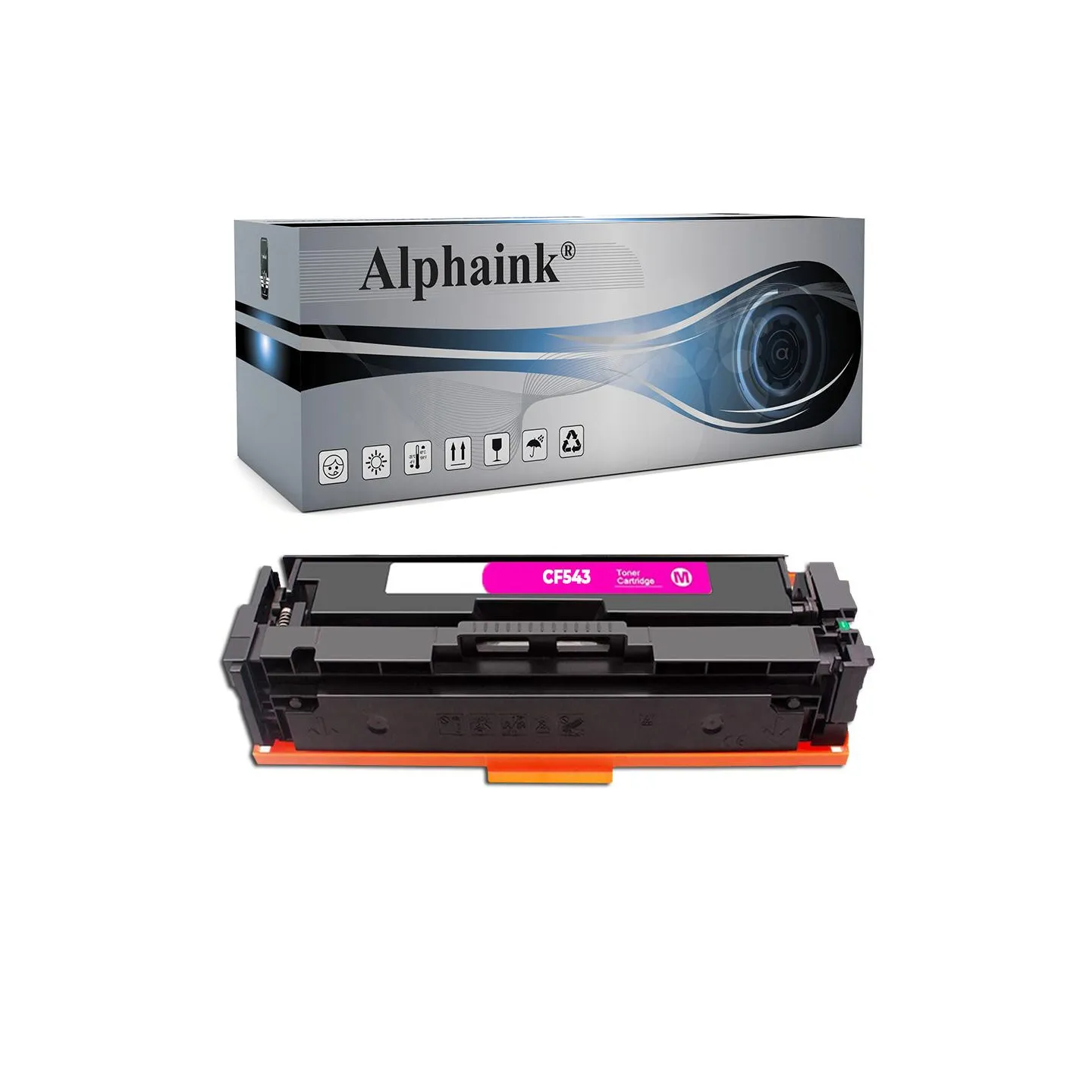 Toner compatibile per HP  CF543X | Alphaink - Qualità e Risparmio