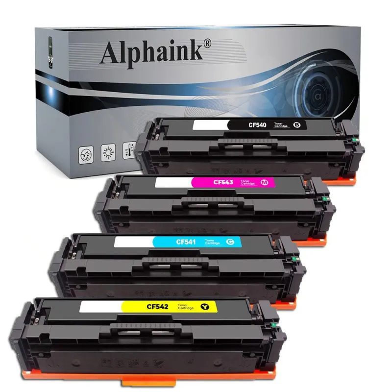 Toner compatibile per HP  CF540XKIT4 | Alphaink - Qualità e Risparmio