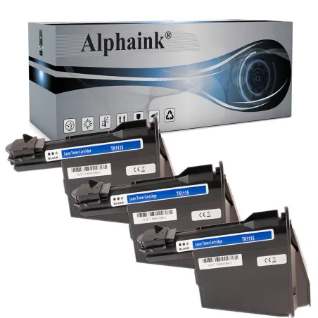 Toner compatibile per KYOCERA TK1115KIT3 | Alphaink - Qualità e Risparmio