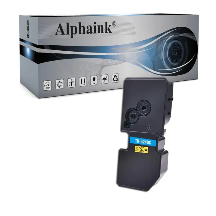 Toner compatibile per KYOCERA TK5240C | Alphaink - Qualità e Risparmio