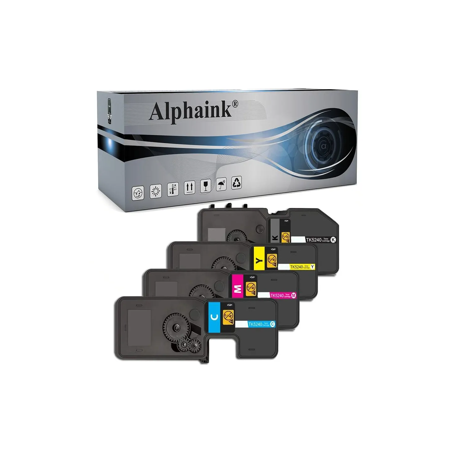 Toner compatibile per KYOCERA TK5240KIT4 | Alphaink - Qualità e Risparmio