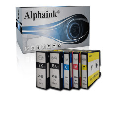 Compra 5 Cartucce Canon PGI2500 Nero + Colore Compatibile