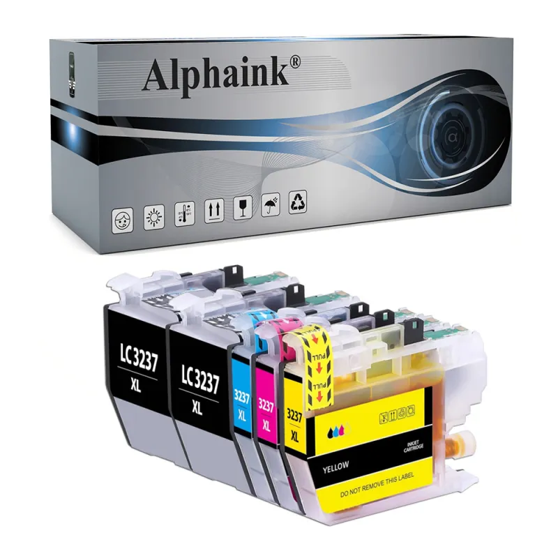 Acquista 5 Cartucce Brother LC-3237 Nero + Colore di Alphaink