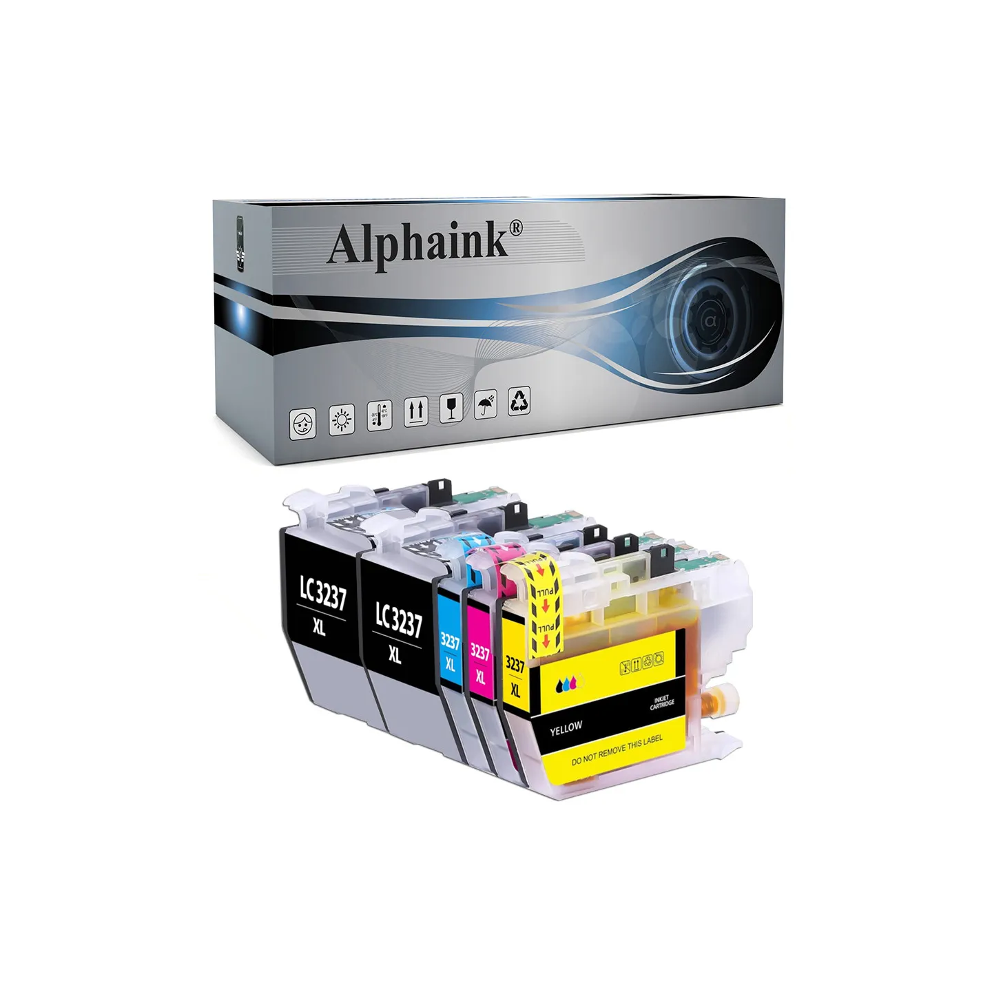 Acquista 5 Cartucce Brother LC-3237 Nero + Colore di Alphaink
