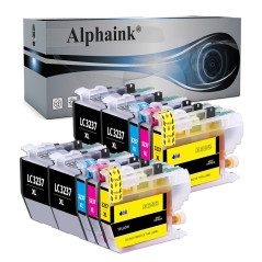 Acquista 10 Cartucce Brother LC-3237 Nero + Colore di Alphaink