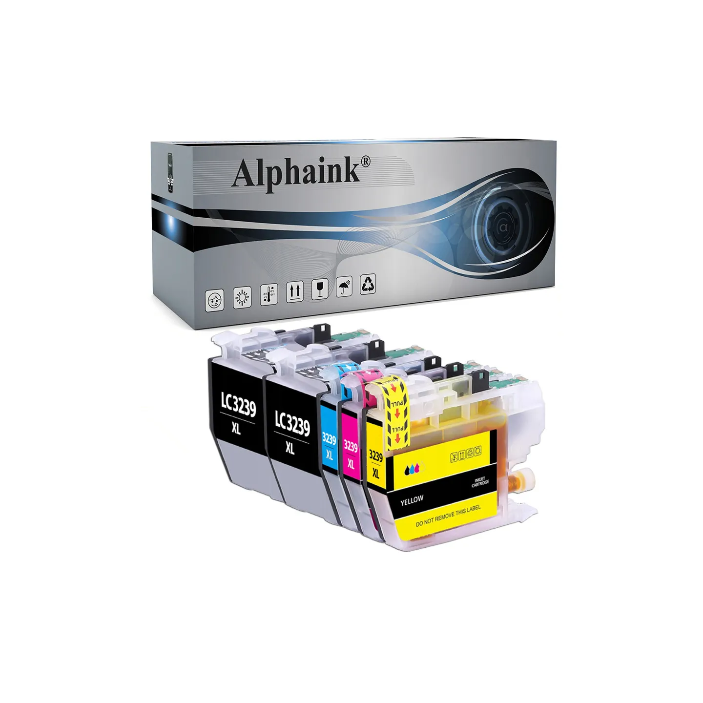 Acquista 5 Cartucce Brother LC-3239 Nero + Colore di Alphaink