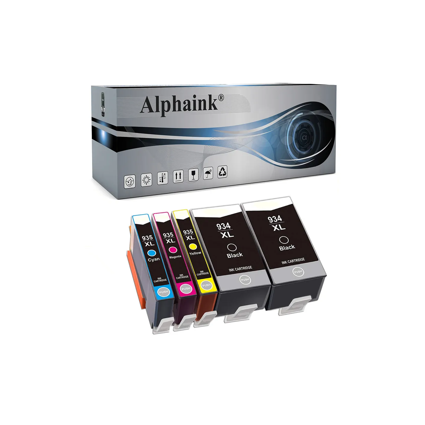Cartucce Compatibili per HP  934XLKIT5 | Alphaink - Qualità e Risparmio